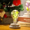 مزخرفة في غرفة "آيزون" الإبداعية ببطاريات "LED" الجافة، وهي رومنسية حديدية، ومصابيح ليلية صغيرة لأسلاك النحاس details Picture